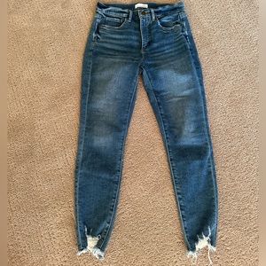 Loft High Waist Skinny Ankle Jeans, Size 4 / 27